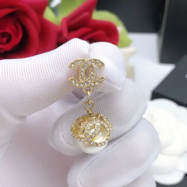 【2026】【CHANEL 】 シャネル   ファッションスタイルのイヤリング