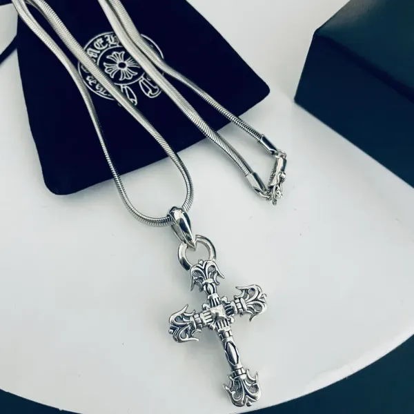 【2026】【CHROME HEARTS】クロムハーツ、新しいネックレス万能シンプルファッションオーナメント 【2026】【CHROME HEARTS】クロムハーツ、新しいネックレス万能シンプルファッションオーナメント