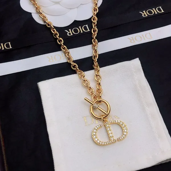【2026】【DIOR】ディオール 、新しいネックレス万能シンプルファッションオーナメント