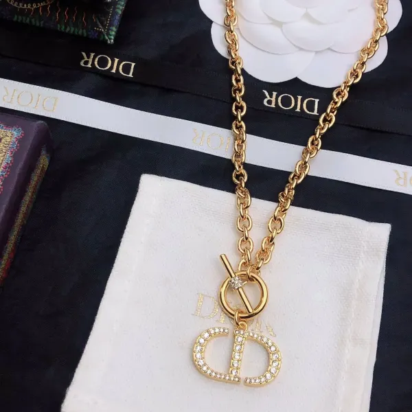【2026】【DIOR】ディオール 、新しいネックレス万能シンプルファッションオーナメント