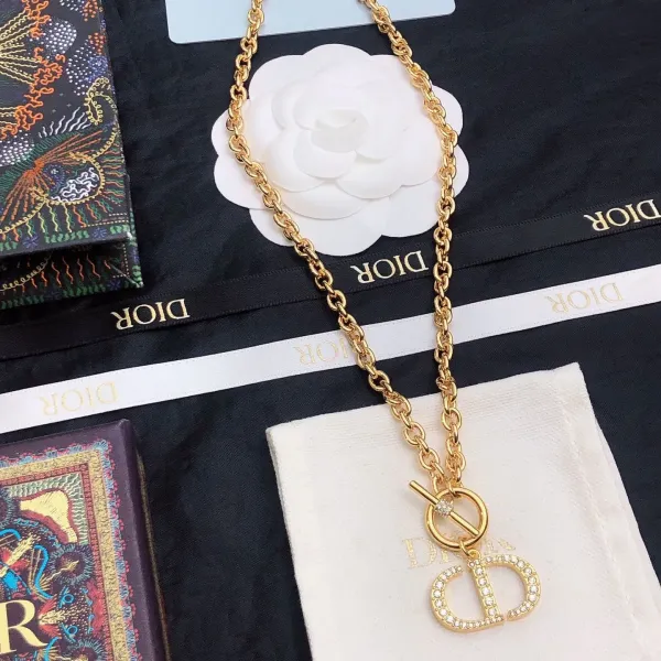 【2026】【DIOR】ディオール 、新しいネックレス万能シンプルファッションオーナメント