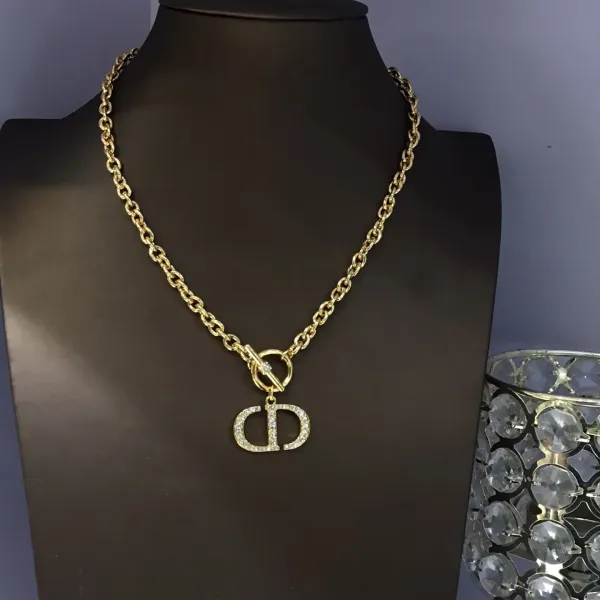 【2026】【DIOR】ディオール 、新しいネックレス万能シンプルファッションオーナメント
