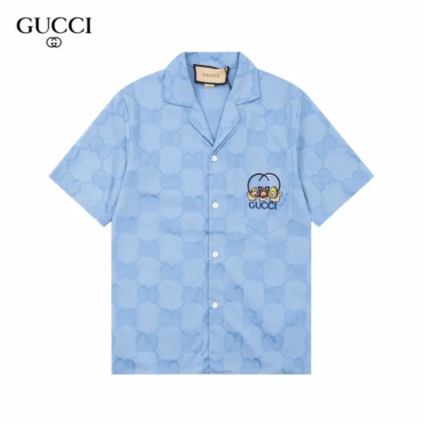 【2026】【GUCCI 公式旗艦店】 クッチ 半袖シャツ 好評に付き再入荷! 【2026】【GUCCI 公式旗艦店】 クッチ 半袖シャツ 好評に付き再入荷!