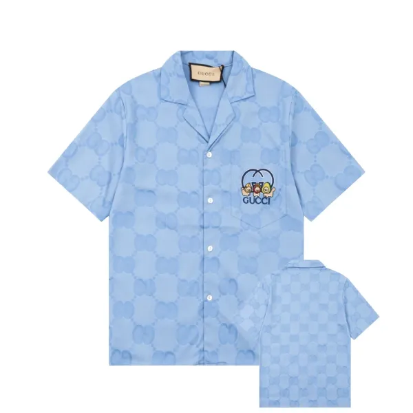 【2026】【GUCCI 公式旗艦店】 クッチ 半袖シャツ 好評に付き再入荷! 【2026】【GUCCI 公式旗艦店】 クッチ 半袖シャツ 好評に付き再入荷!