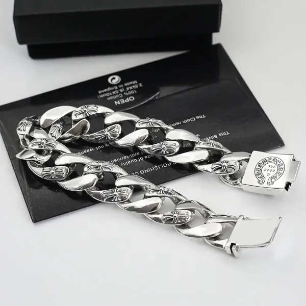 【2026】【CHROME HEARTS】ブレスレット、ファッションシンプルなスタイル