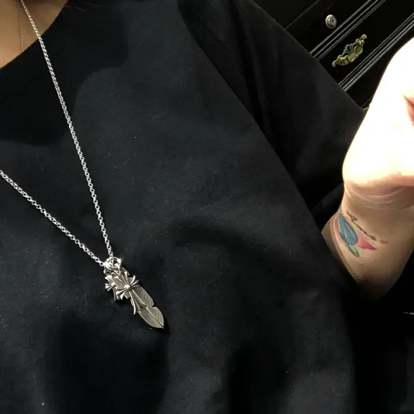 【2026】【CHROME HEARTS】ネックレス、新しいネックレス万能シンプルファッションオーナメント