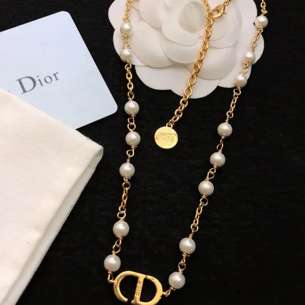 【2026】【DIOR】ネックレス、新しいネックレス万能シンプルファッションオーナメント
