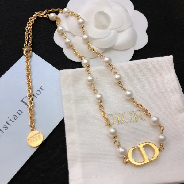 【2026】【DIOR】ネックレス、新しいネックレス万能シンプルファッションオーナメント