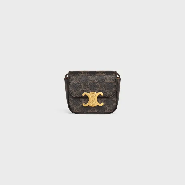【2026】◆すぐ届く◆【CELINE】ミニ トリオンフ ショルダーバッグ 11 X 8 X 4 CM 【2026】◆すぐ届く◆【CELINE】ミニ トリオンフ ショルダーバッグ 11 X 8 X 4 CM