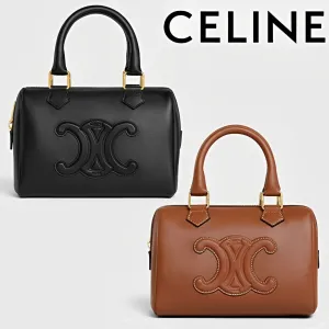 【2026】【CELINE】キュイル トリオンフ スモールボストン バック 19.5 x 14 x 7 cm 【2026】【CELINE】キュイル トリオンフ スモールボストン バック 19.5 x 14 x 7 cm