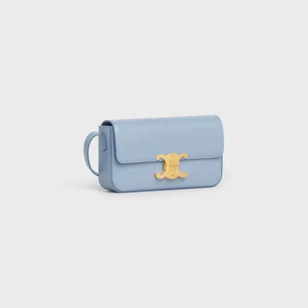 【2026】新作 CELINE♪ トリオンフ ショルダーバッグ カーフスキン 20 X 10 X 4 CM 【2026】新作 CELINE♪ トリオンフ ショルダーバッグ カーフスキン 20 X 10 X 4 CM