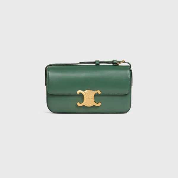 【2026】新作 CELINE♪ トリオンフ ショルダーバッグ カーフスキン 20 X 10 X 4 CM 【2026】新作 CELINE♪ トリオンフ ショルダーバッグ カーフスキン 20 X 10 X 4 CM