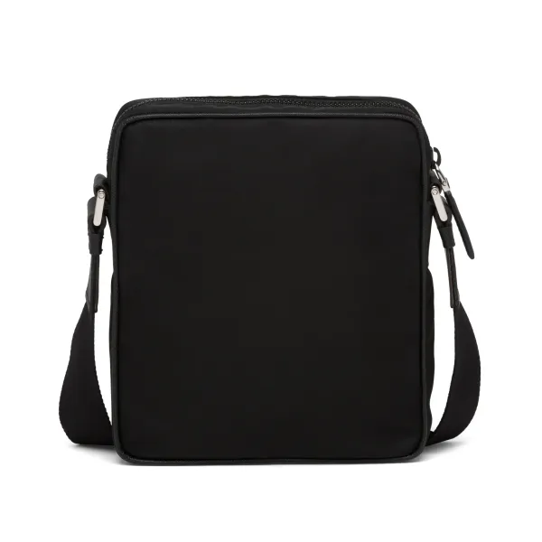 【2026】PRADA ☆ナイロンxサフィアーノレザー クロスボディバッグ 20*16*5cm 【2026】PRADA ☆ナイロンxサフィアーノレザー クロスボディバッグ 20*16*5cm