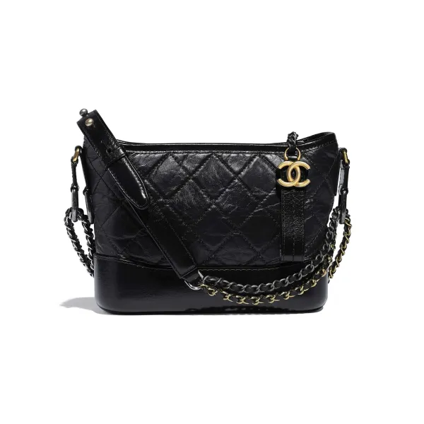 【2026】【CHANEL】ガブリエルスモールホーボーバッグ ブラック