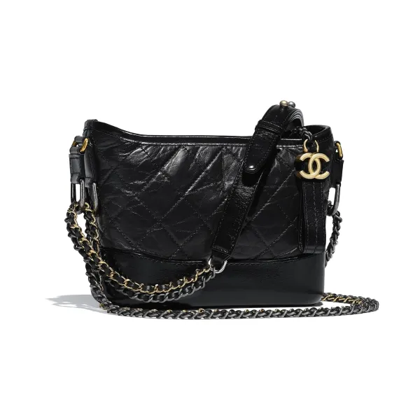 【2026】【CHANEL】ガブリエルスモールホーボーバッグ ブラック