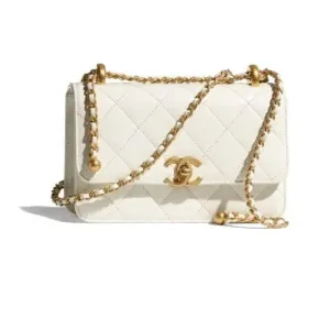 【2026】【CHANEL】ミニ フラップ バッグ ホワイト 【2026】【CHANEL】ミニ フラップ バッグ ホワイト