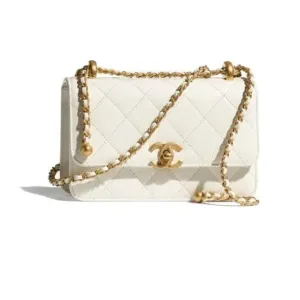 【2026】【CHANEL】ミニ フラップ バッグ ホワイト 【2026】【CHANEL】ミニ フラップ バッグ ホワイト