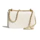 【2026】【CHANEL】ミニ フラップ バッグ ホワイト