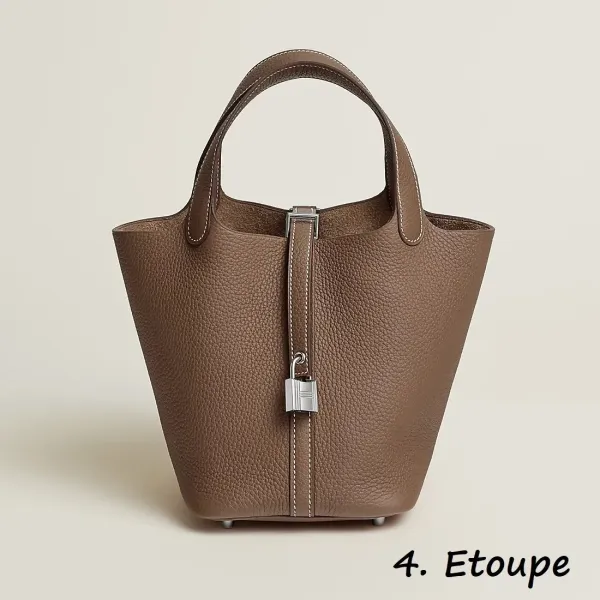 【2026】HERMES エルメス ピコタン PM ブラック トリヨン 18*18*13cm 【2026】HERMES エルメス ピコタン PM ブラック トリヨン 18*18*13cm