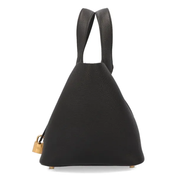 【2026】HERMES エルメス ピコタン PM ブラック トリヨン 18*18*13cm 【2026】HERMES エルメス ピコタン PM ブラック トリヨン 18*18*13cm