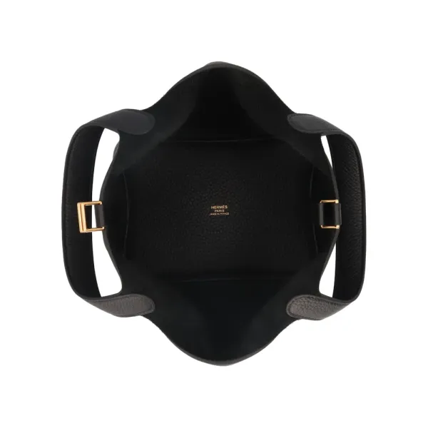 【2026】HERMES エルメス ピコタン PM ブラック トリヨン 18*18*13cm 【2026】HERMES エルメス ピコタン PM ブラック トリヨン 18*18*13cm