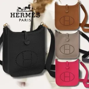 【2026】HERMES エルメス エヴリン TPM ブラック トリヨン 16*19*6cm 【2026】HERMES エルメス エヴリン TPM ブラック トリヨン 16*19*6cm