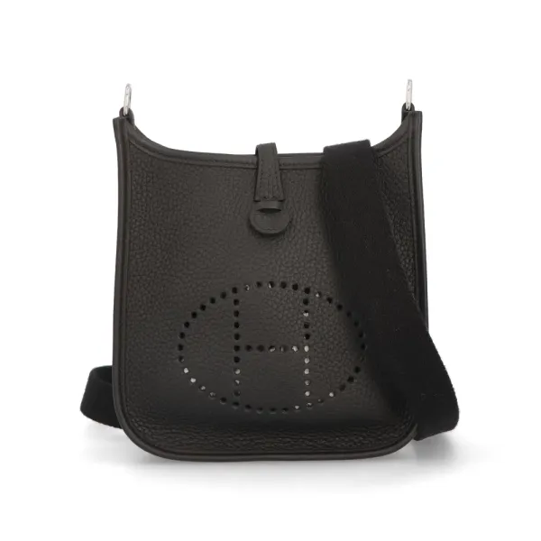 【2026】HERMES エルメス エヴリン TPM ブラック トリヨン 16*19*6cm 【2026】HERMES エルメス エヴリン TPM ブラック トリヨン 16*19*6cm