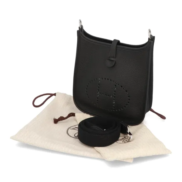 【2026】HERMES エルメス エヴリン TPM ブラック トリヨン 16*19*6cm 【2026】HERMES エルメス エヴリン TPM ブラック トリヨン 16*19*6cm