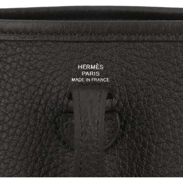 【2026】HERMES エルメス エヴリン TPM ブラック トリヨン 16*19*6cm 【2026】HERMES エルメス エヴリン TPM ブラック トリヨン 16*19*6cm