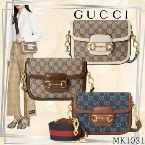 【2026】【GUCCI】☆直営店☆ ホースビット 1955 ミニ バッグ ロゴ 20.6*14.5*5cm 【2026】【GUCCI】☆直営店☆ ホースビット 1955 ミニ バッグ ロゴ 20.6*14.5*5cm