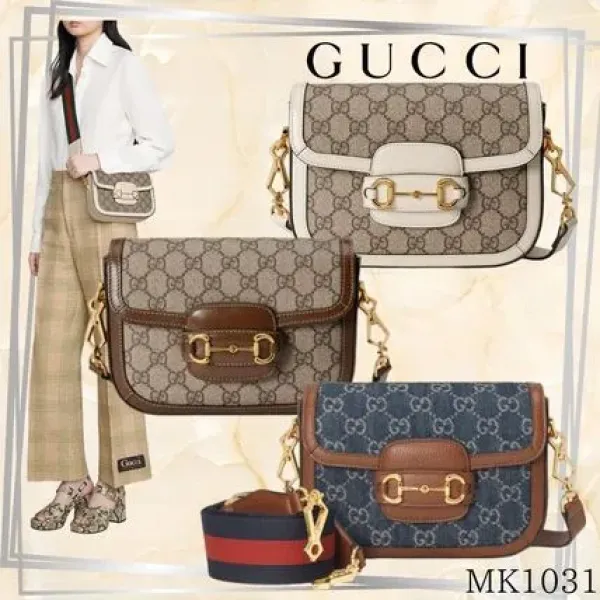 【2026】【GUCCI】☆直営店☆ ホースビット 1955 ミニ バッグ ロゴ 20.6*14.5*5cm 【2026】【GUCCI】☆直営店☆ ホースビット 1955 ミニ バッグ ロゴ 20.6*14.5*5cm