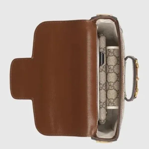 【2026】【GUCCI】☆直営店☆ ホースビット 1955 ミニ バッグ ロゴ 20.6*14.5*5cm 【2026】【GUCCI】☆直営店☆ ホースビット 1955 ミニ バッグ ロゴ 20.6*14.5*5cm