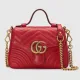【2026】GUCCI GGマーモント ミニ トップハンドルバッグ
