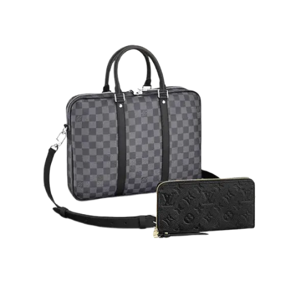 【2026】LV LOUIS VUITTON ハンドバッグ ビジネスバッグ 長財布 2点セット お得 N41718+M61864 【2026】LV LOUIS VUITTON ハンドバッグ ビジネスバッグ 長財布 2点セット お得 N41718+M61864