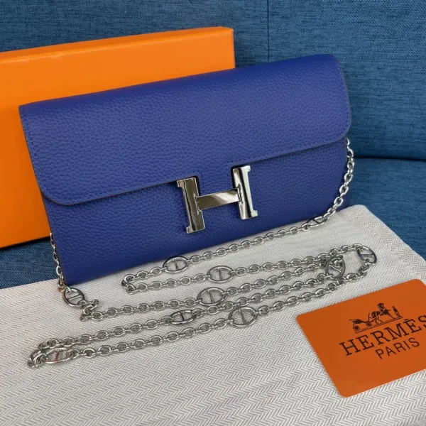 【2026】HERMÈS ショルダー & 長財布 9カラー 22X11CM