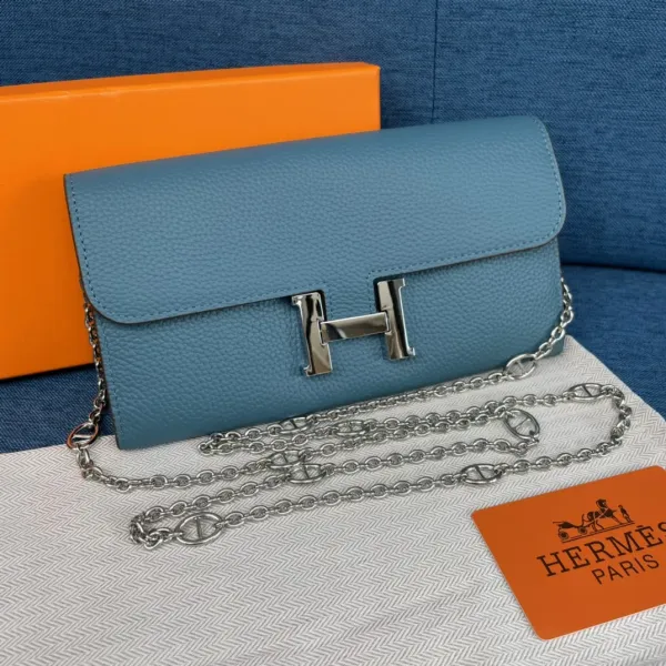 【2026】HERMÈS ショルダー & 長財布 9カラー 22X11CM
