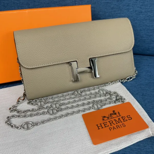 【2026】HERMÈS ショルダー & 長財布 9カラー 22X11CM