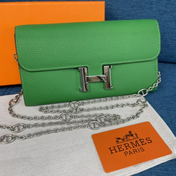 【2026】HERMÈS ショルダー & 長財布 9カラー 22X11CM