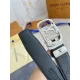 【2026】LV【 LOUIS VUITTON】(ルイヴィトン) 3.5cmベルト メンズ 【2026】LV【 LOUIS VUITTON】(ルイヴィトン) 3.5cmベルト メンズ