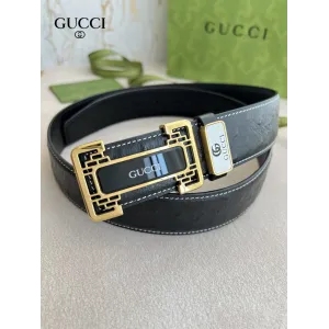 【2026】【 GUCCI】(クッチ)  3.8cm   ベルト メンズ