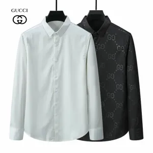 【2026】Gucci グッチ 長袖シャツ 2カラー 【2026】Gucci グッチ 長袖シャツ 2カラー