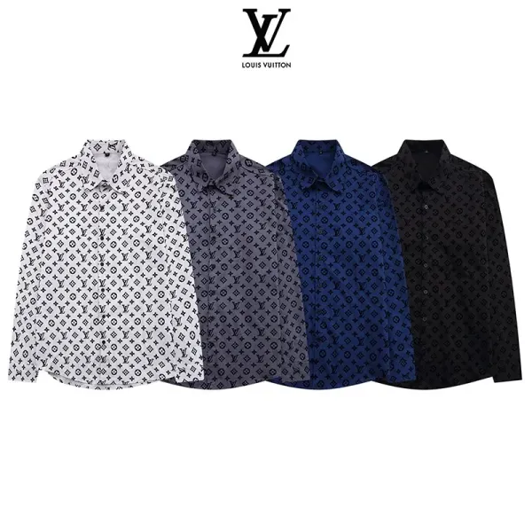 【2026】LV【Louis Vuitton 】 (ルイヴィトン)【在庫あり】男女兼用、長袖シャツ4色 【2026】LV【Louis Vuitton 】 (ルイヴィトン)【在庫あり】男女兼用、長袖シャツ4色