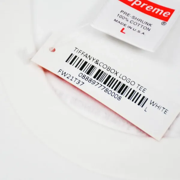 【2026】Supreme 21FW Tiffany Co Box Logo Tee ティファニーコラボ 半袖Tシャツ シュプリーム 【2026】Supreme 21FW Tiffany Co Box Logo Tee ティファニーコラボ 半袖Tシャツ シュプリーム