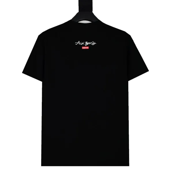 【2026】Supreme 20SS Leigh Bowery アーティストコラボ ピエロを抱えた子猫プリント 半袖Tシャツ シュプリーム