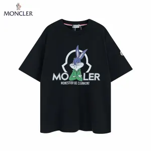 【2026】MONCLER モンクレール 半袖シャツ Tシャツ シンプルの風格 かっこいい 白 黒 男女兼用 【2026】MONCLER モンクレール 半袖シャツ Tシャツ シンプルの風格 かっこいい 白 黒 男女兼用