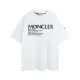 【2026】MONCLER モンクレール 半袖シャツ Tシャツ シンプルの風格 かっこいい 白 黒 男女兼用 【2026】MONCLER モンクレール 半袖シャツ Tシャツ シンプルの風格 かっこいい 白 黒 男女兼用