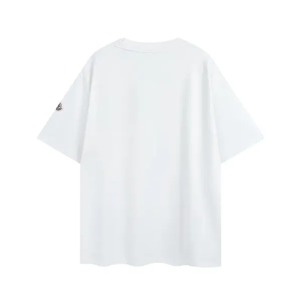 【2026】MONCLER モンクレール 半袖シャツ Tシャツ シンプルの風格 かっこいい 白 黒 男女兼用 【2026】MONCLER モンクレール 半袖シャツ Tシャツ シンプルの風格 かっこいい 白 黒 男女兼用