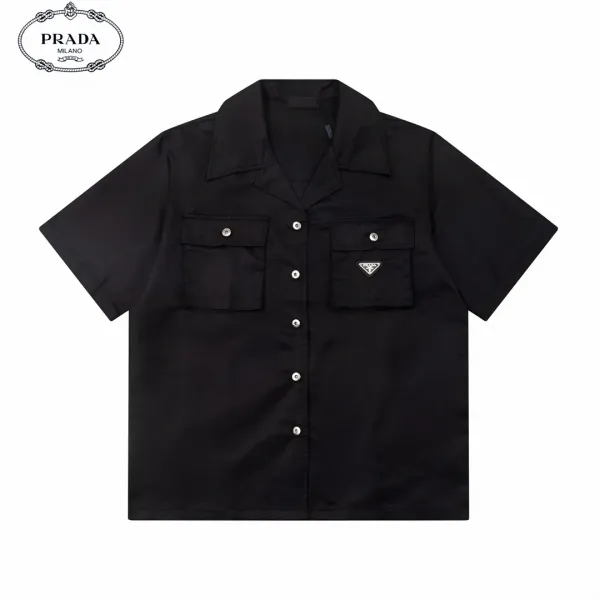 【2026】【PRADA    公式旗艦店】プラダ   半袖シャツ  ご好評に付き再入荷！