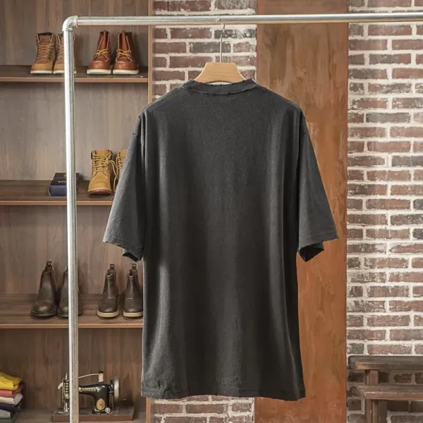 【2026】Balenciaga/バレンシアガ 21SSドイツ戦車楽隊フィギュア半袖Tシャツ 【2026】Balenciaga/バレンシアガ 21SSドイツ戦車楽隊フィギュア半袖Tシャツ