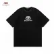 【2026】BALENCIAGA バレンシアガの新型のバックルのプリントロゴのプリントの半袖 Tシャツ 【2026】BALENCIAGA バレンシアガの新型のバックルのプリントロゴのプリントの半袖 Tシャツ